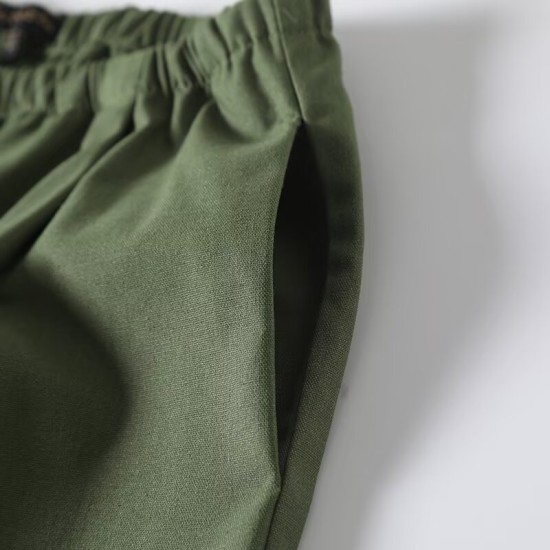 High waist elasticated casual pants High waist elasticated casual pants