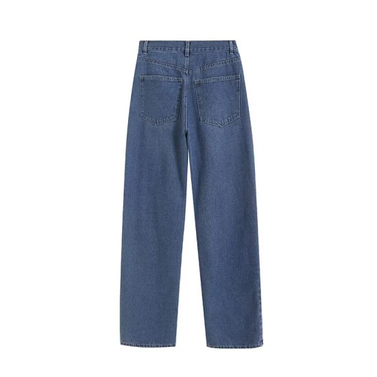 Versatile classic high waist straight jeans Versatile classic high waist straight jeans