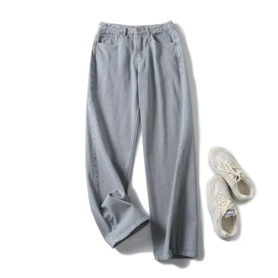 High waist slim wide leg trousers High waist slim wide leg trousers