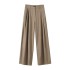 Casual straight trousers