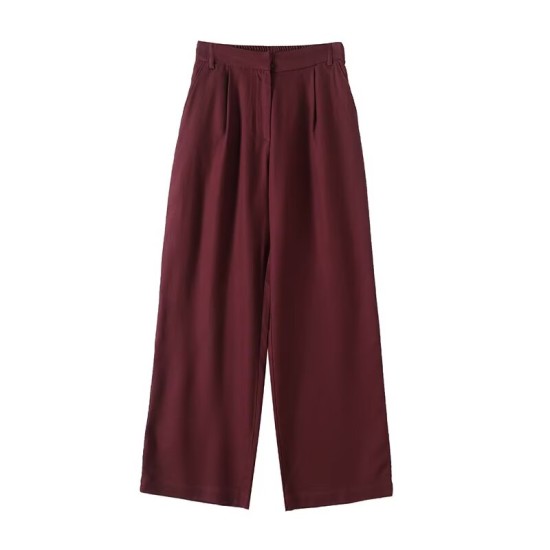 Casual commuter wide-leg trousers Casual commuter wide-leg trousers