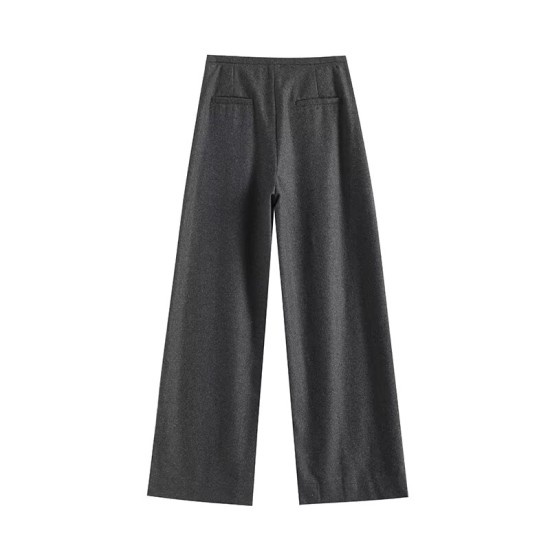 Versatile loose high waist trousers Versatile loose high waist trousers