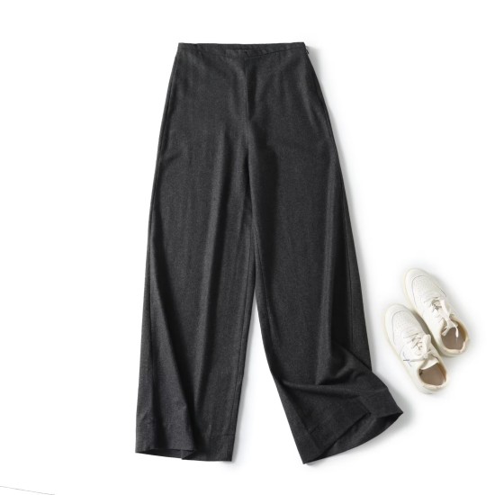 Versatile loose high waist trousers Versatile loose high waist trousers