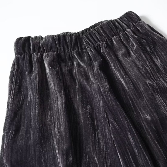 Straight-leg draped trousers Straight-leg draped trousers