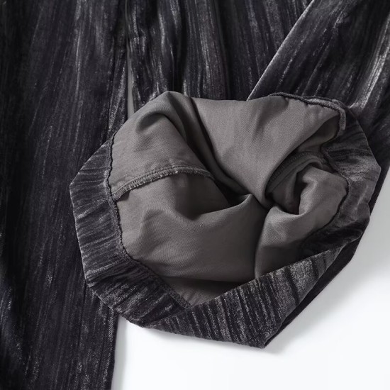 Straight-leg draped trousers Straight-leg draped trousers